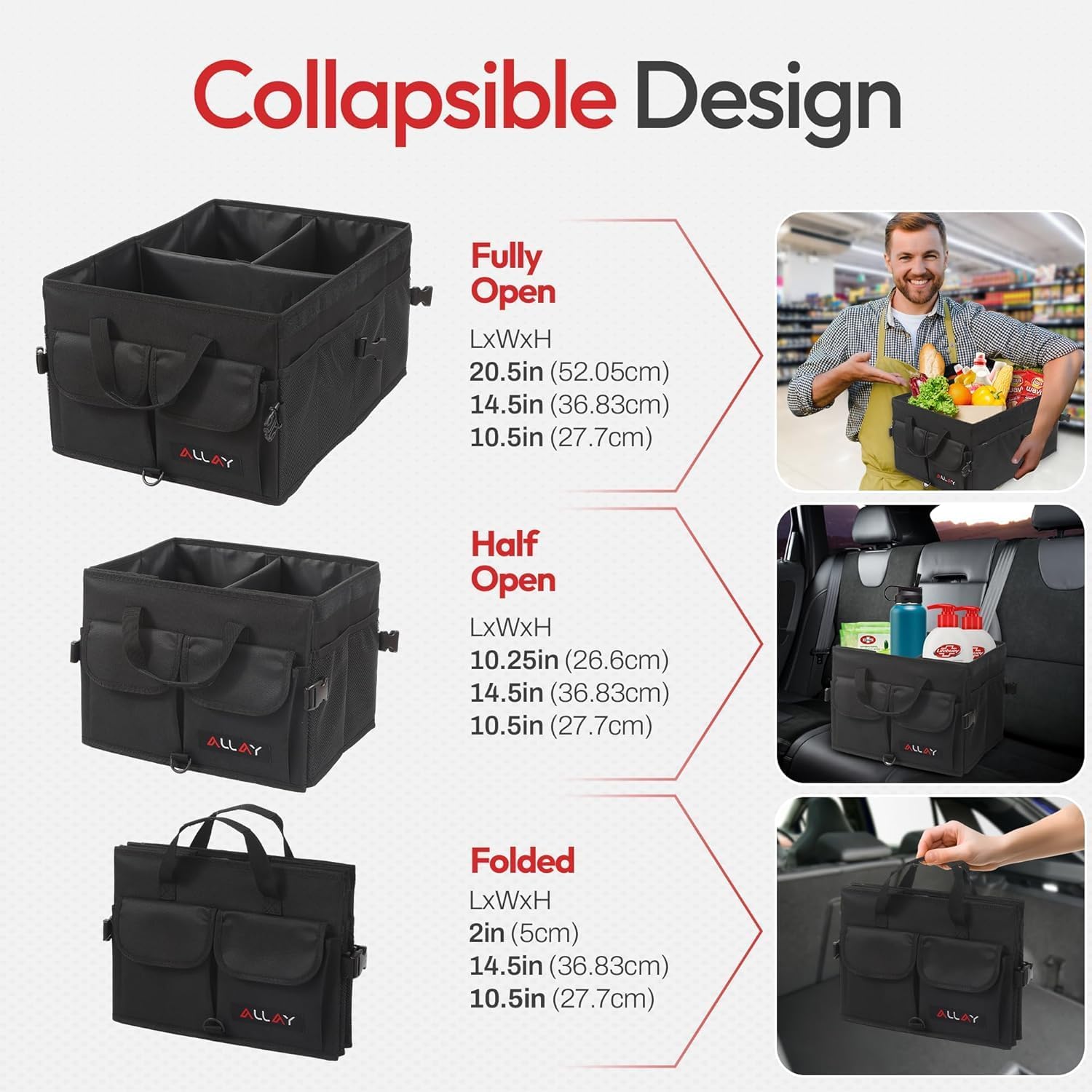 ALLAY Car Trunk Organizer