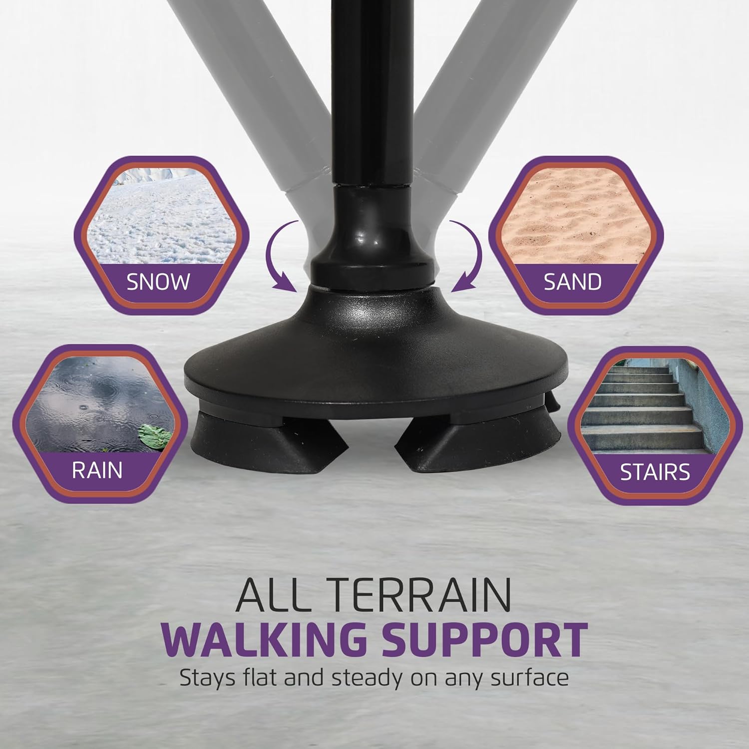 ALLAY Foldable Walking Cane