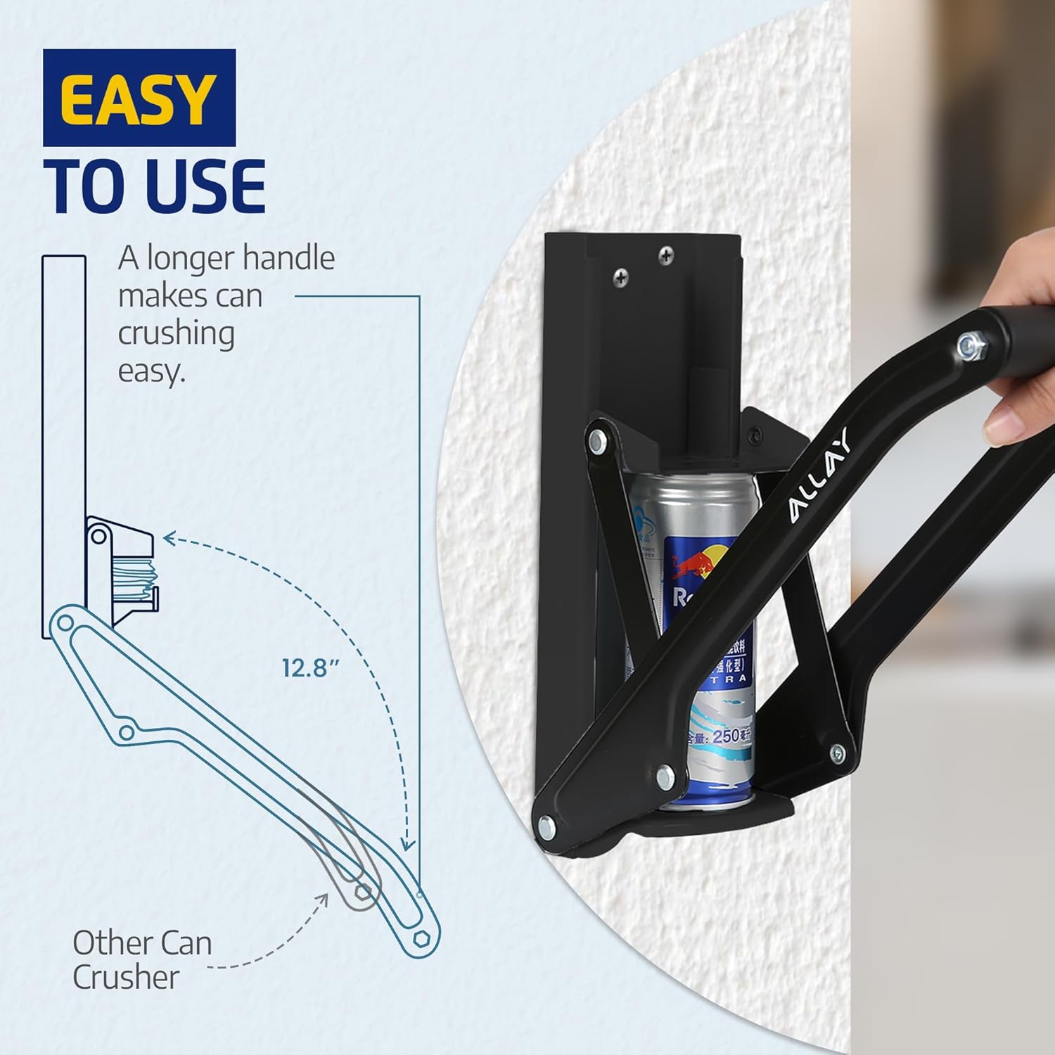 ALLAY Heavy-Duty Can Crusher