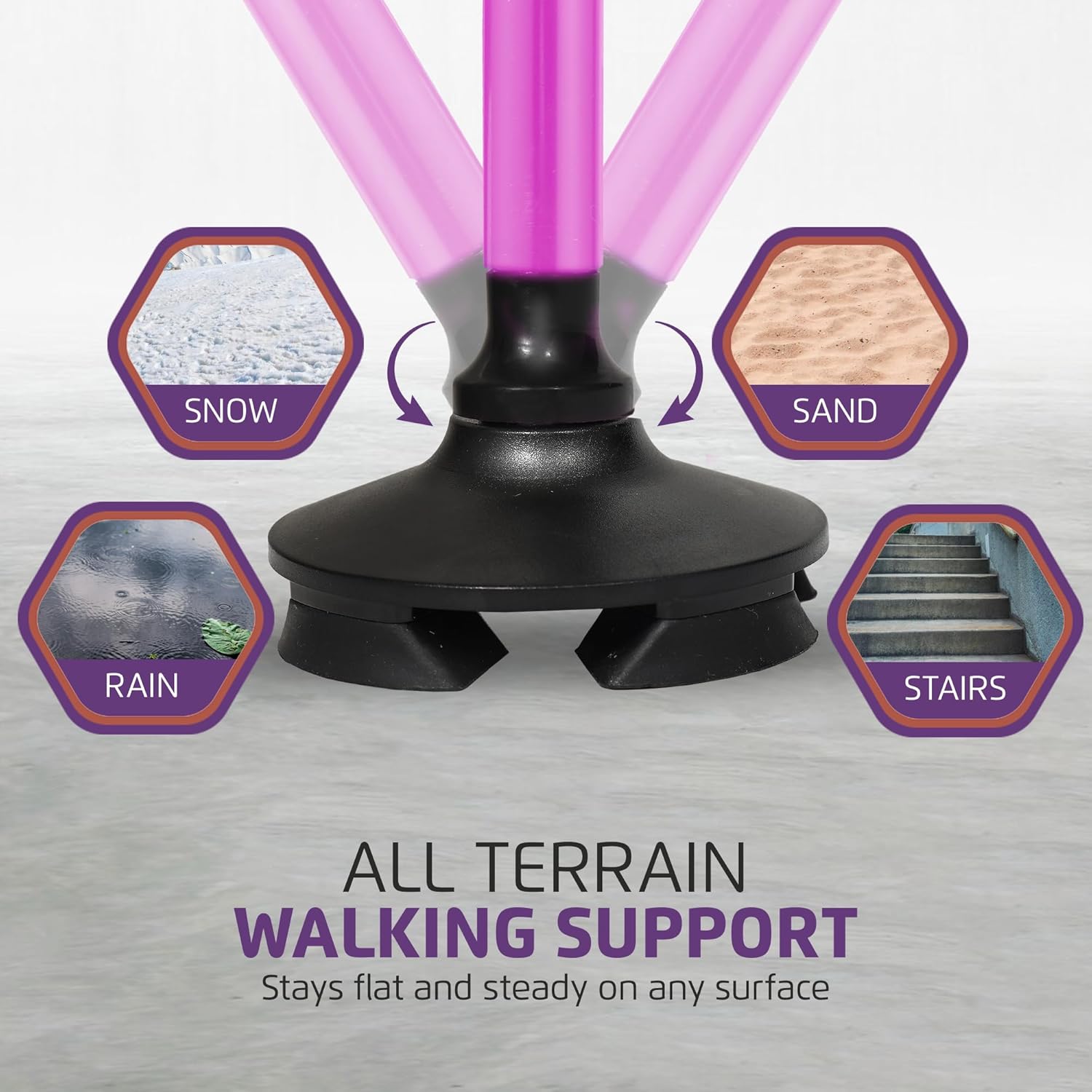 ALLAY Foldable Walking Cane