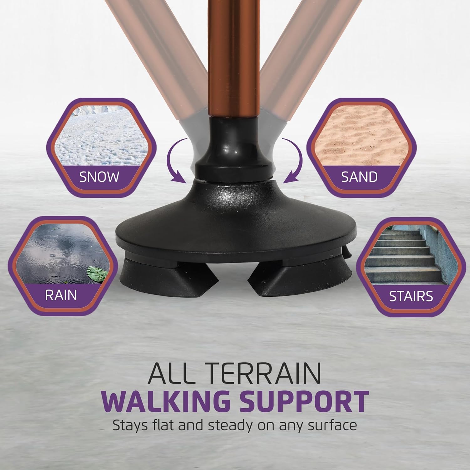 ALLAY Foldable Walking Cane