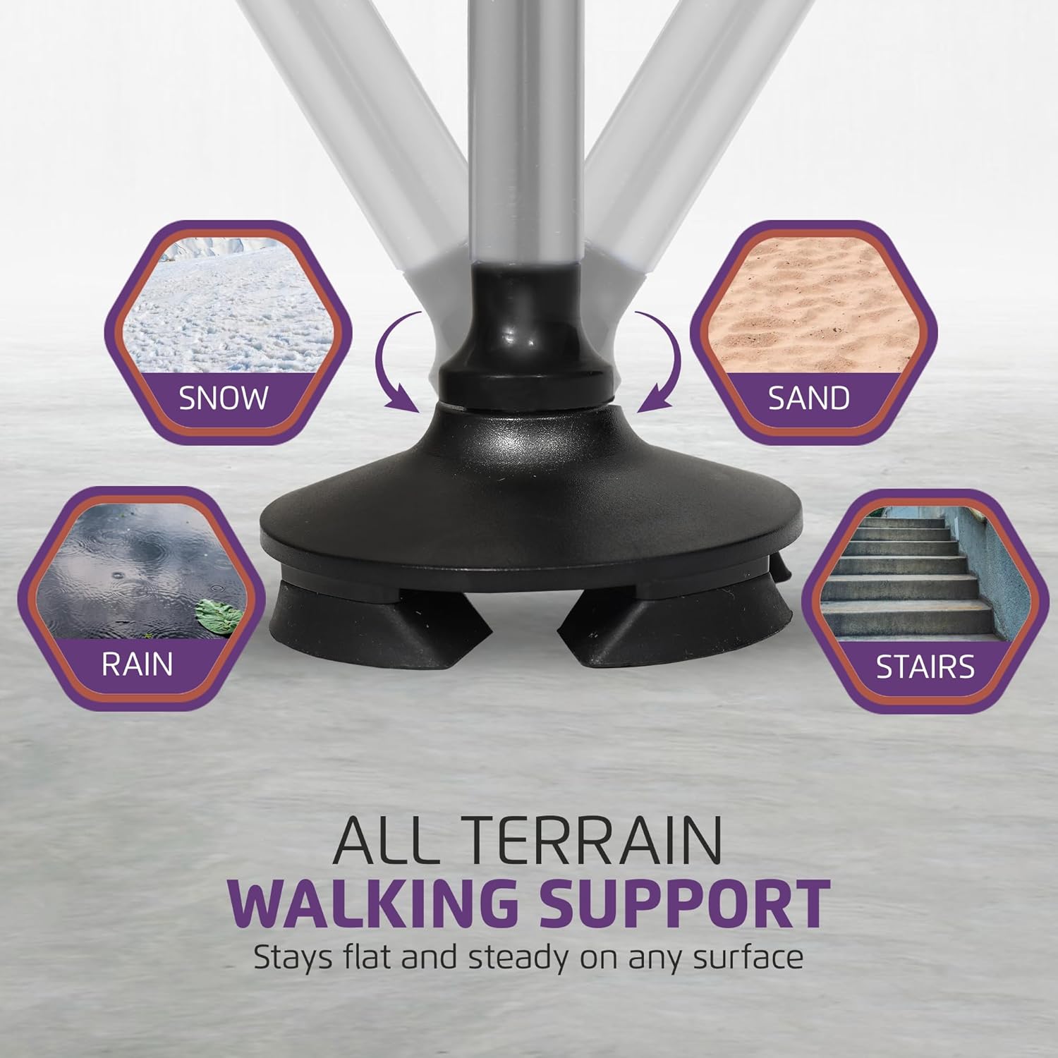 ALLAY Foldable Walking Cane