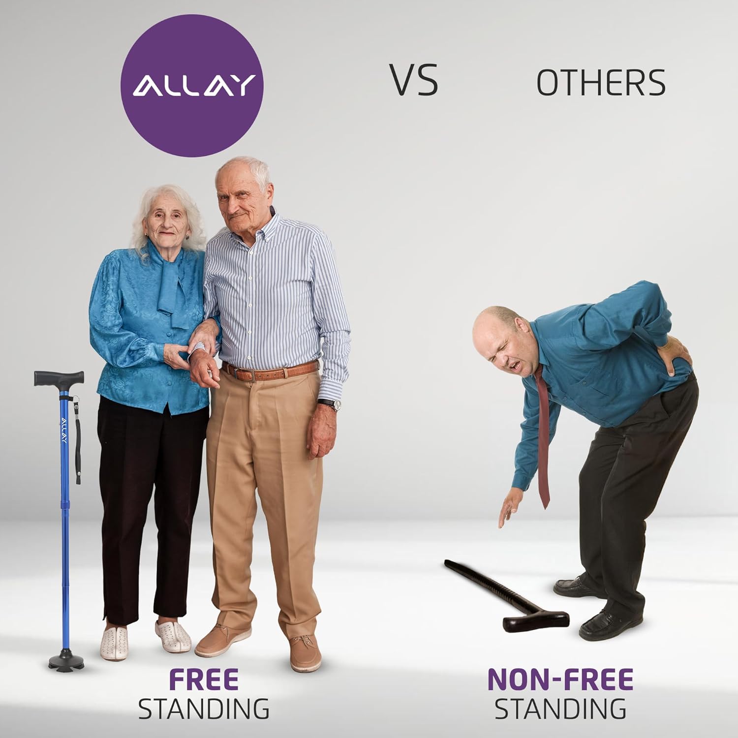 ALLAY Foldable Walking Cane