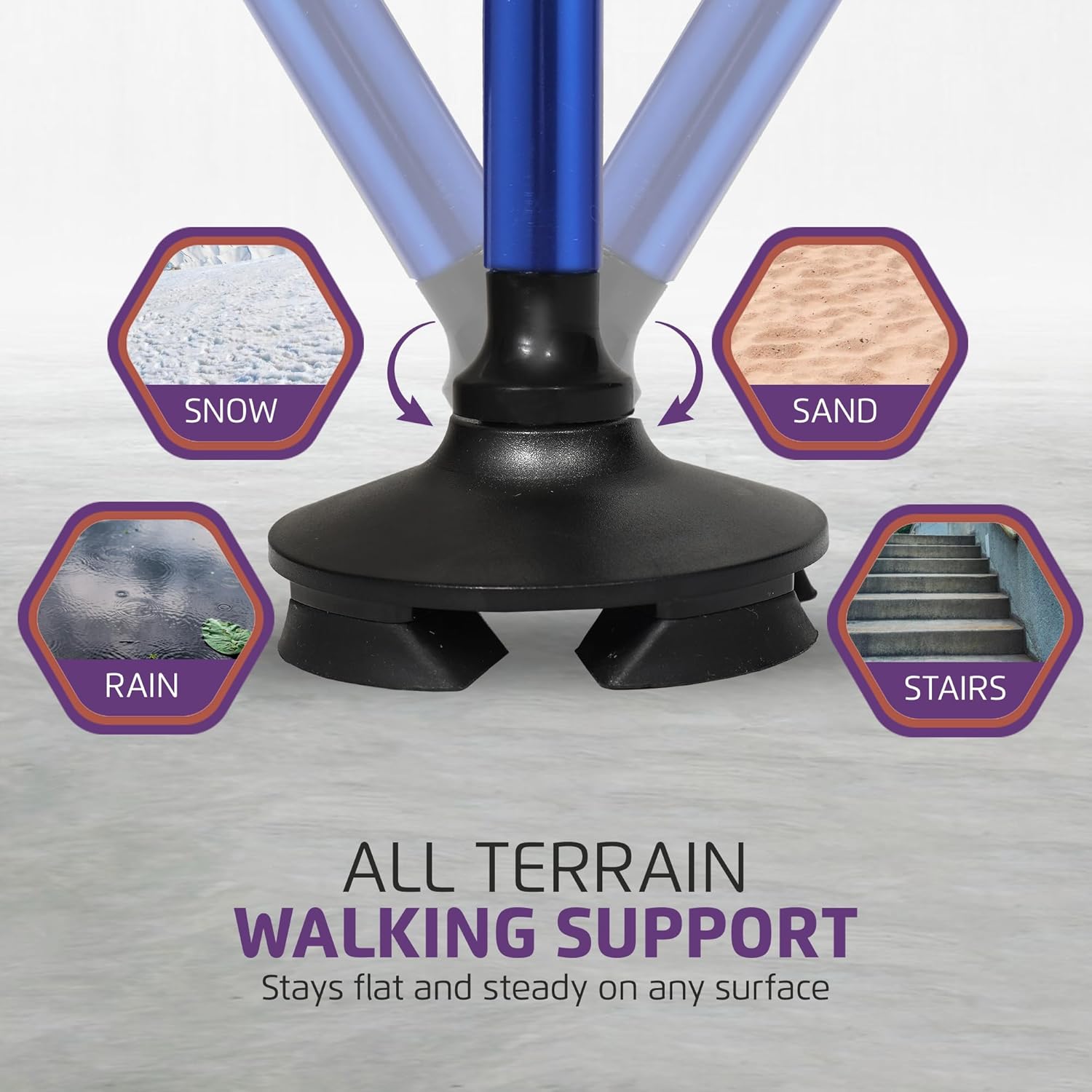 ALLAY Foldable Walking Cane