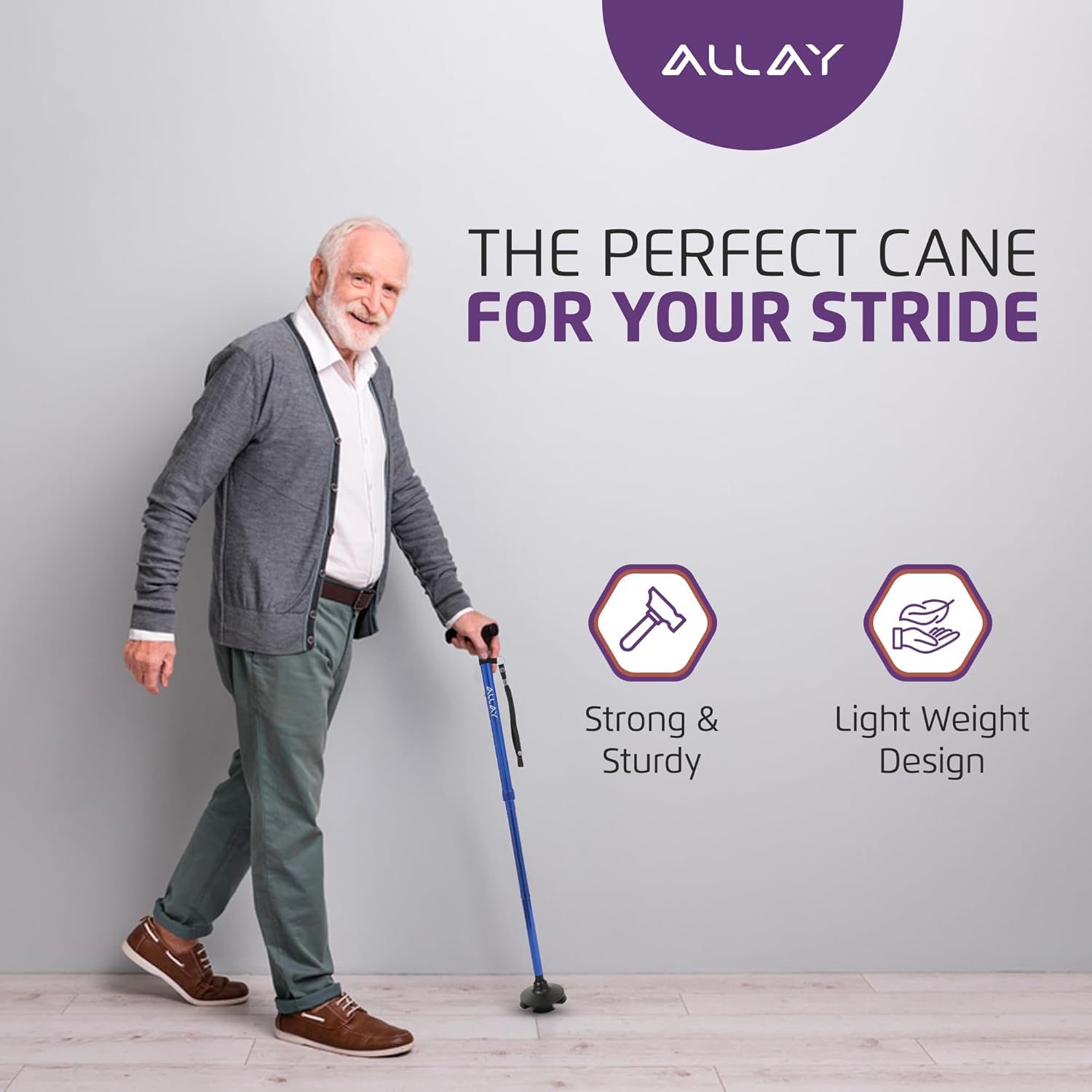 ALLAY Foldable Walking Cane