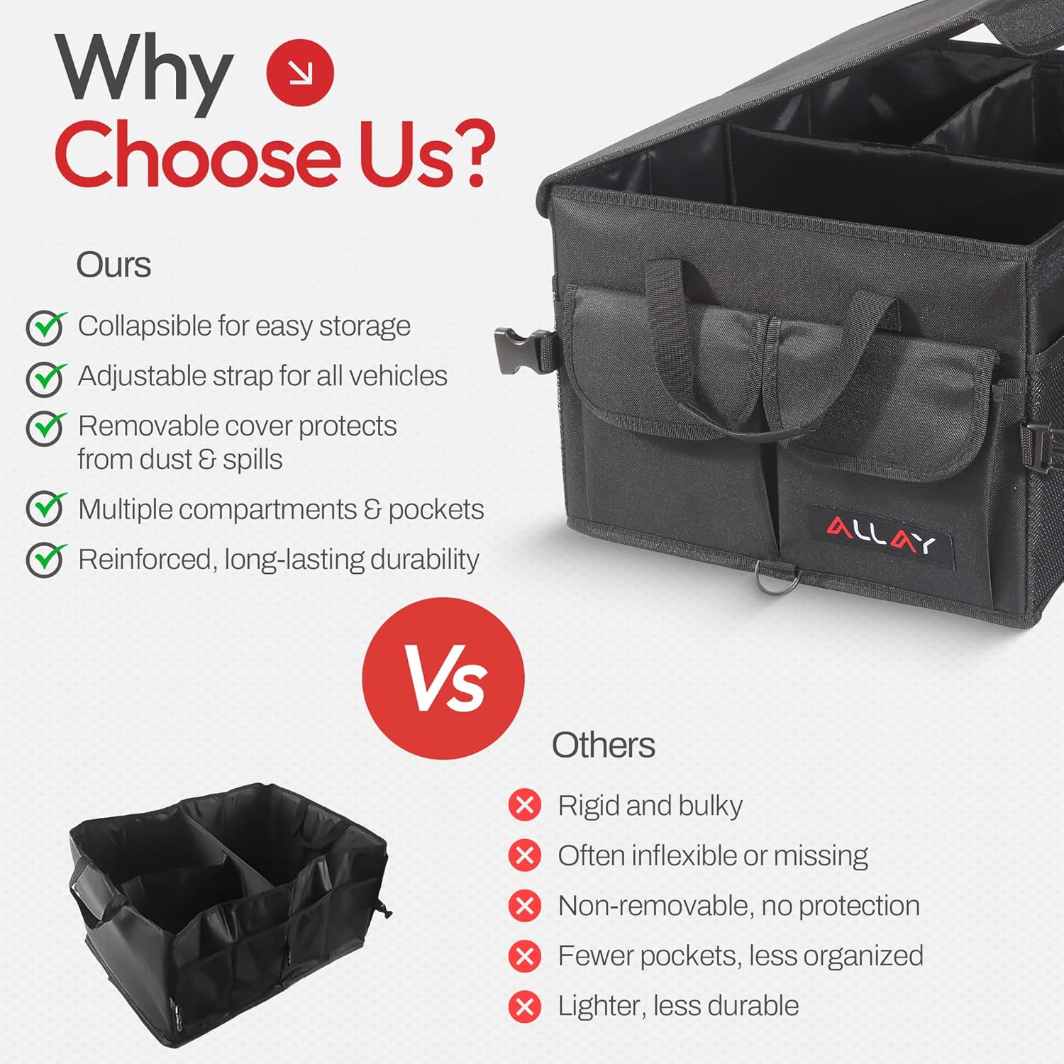 ALLAY Car Trunk Organizer