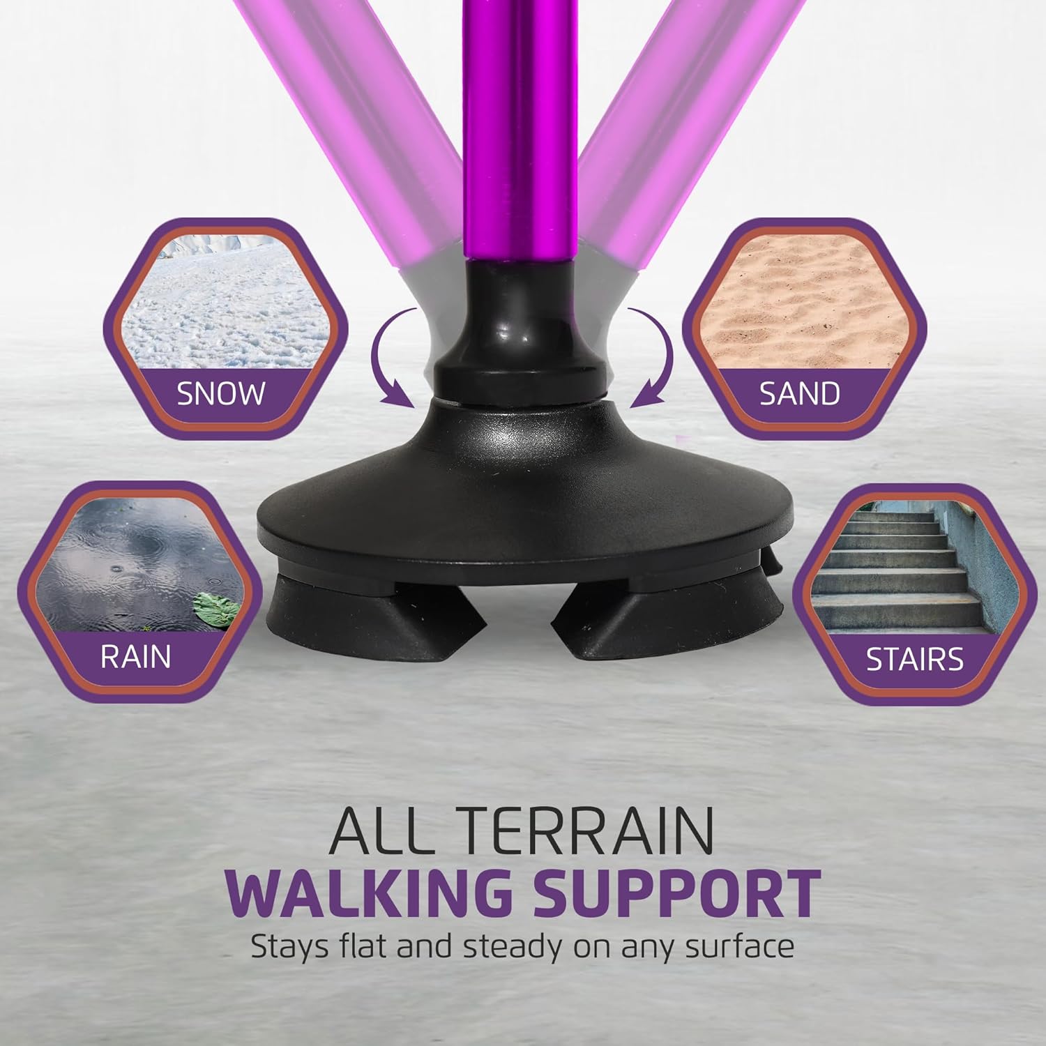 ALLAY Foldable Walking Cane